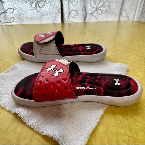 Men’s Size 8 UNDER ARMOUR Slide-on Sandals - Picture 3 of 7